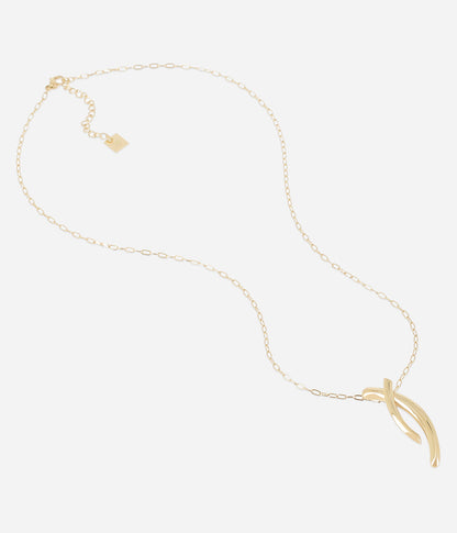 Collier Apion (Acier doré)