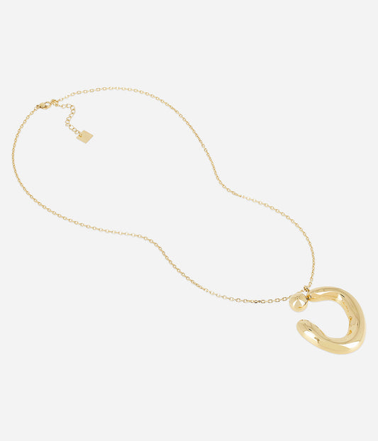 Collier Tancredi (Acier doré)