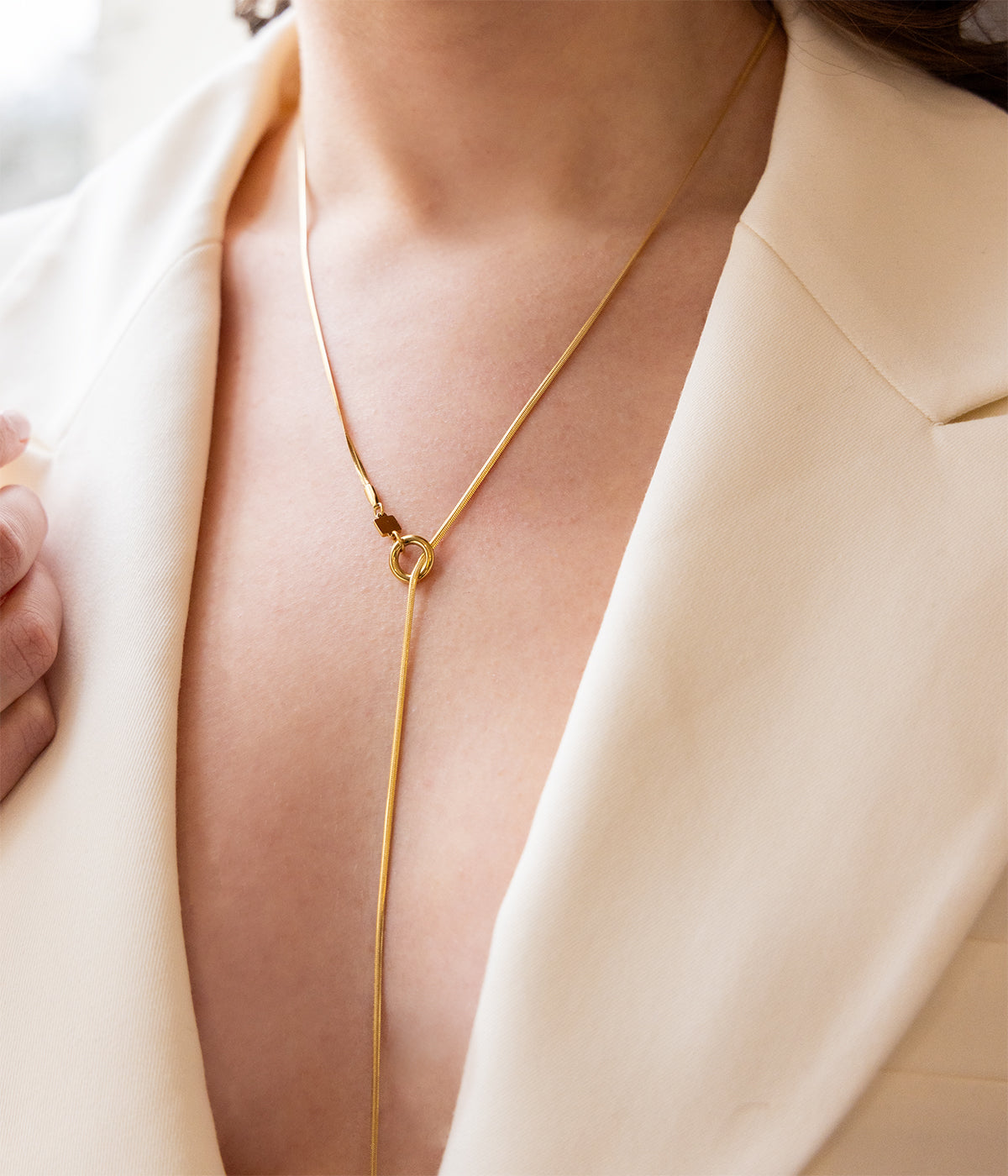 Collier Paolo (Acier doré)