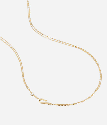 Collier Ima (Acier doré)