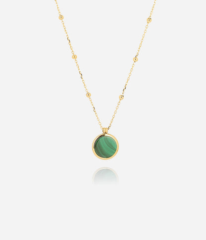 Collier Pearl (Acier doré)