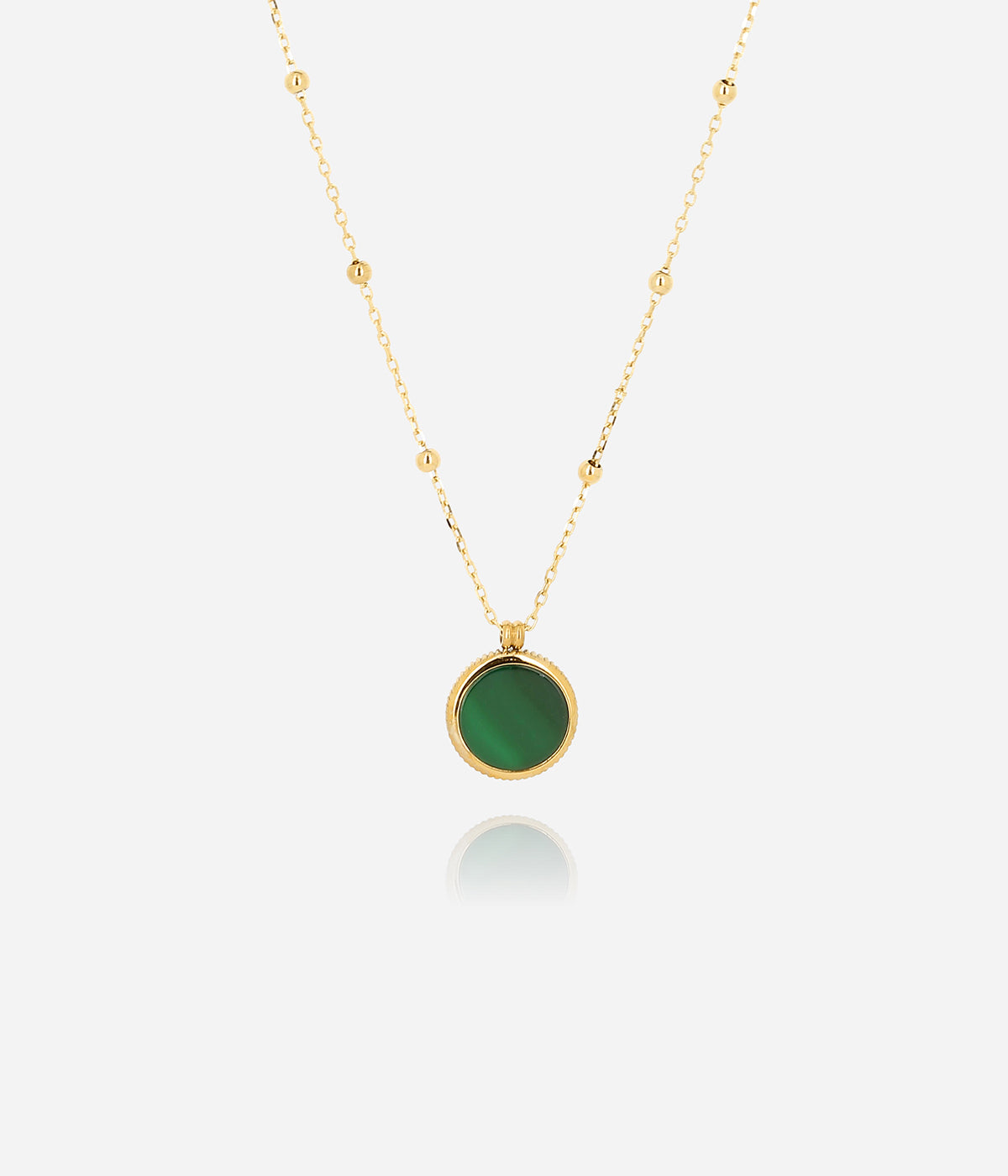 Collier Pearl (Acier doré)
