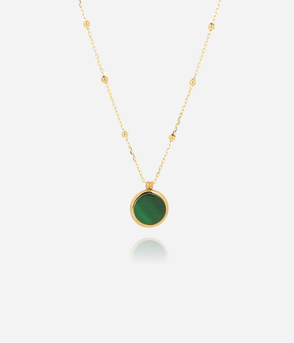 Collier Pearl (Acier doré)