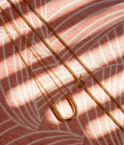 Collier Lianna (Acier doré)