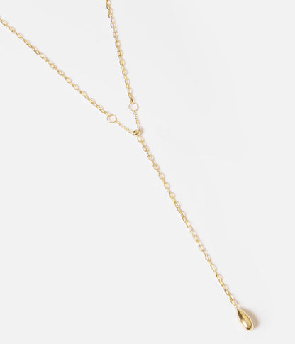 Collier Fresia (Acier doré)