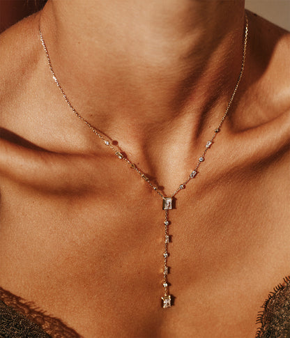 Collier Athis (Acier doré)