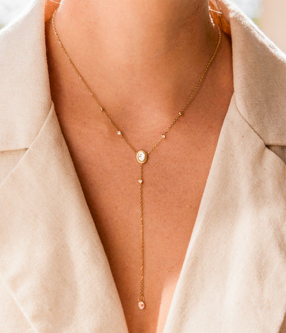 Collier Kohi (Acier doré)