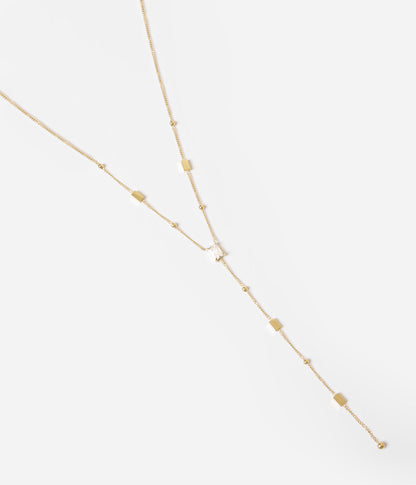 Collier Ariane (Acier doré)