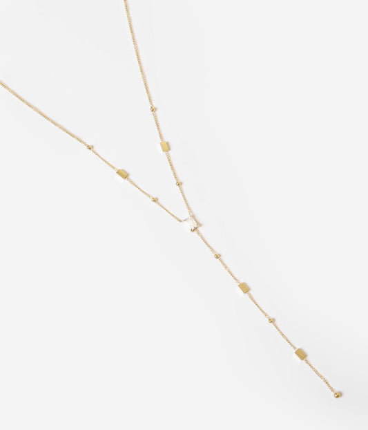 Collier Ariane (Acier doré)