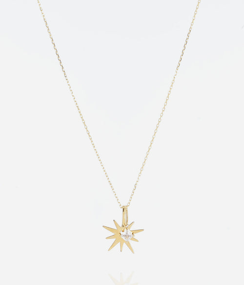 Collier Hulla (Acier doré)