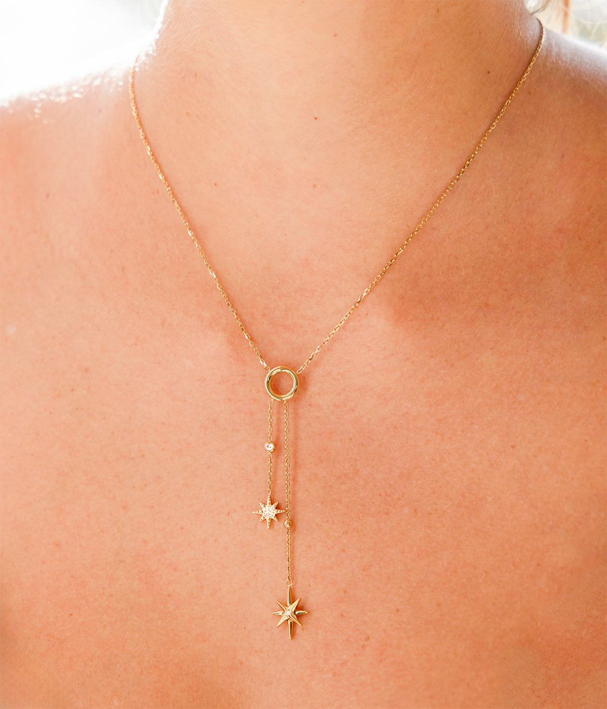 Collier Delta (Acier doré)