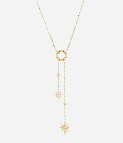 Collier Delta (Acier doré)