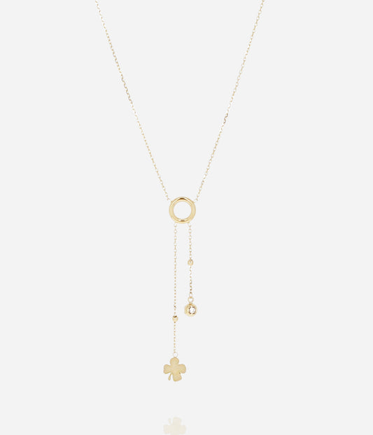 Collier Alamo (Acier doré)