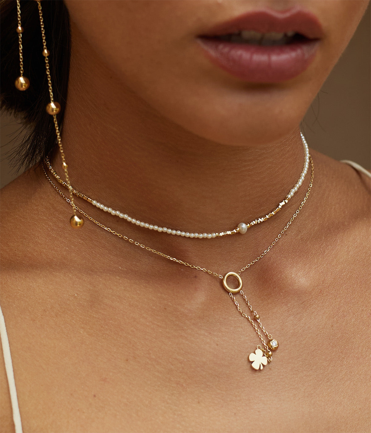 Collier Alamo (Acier doré)