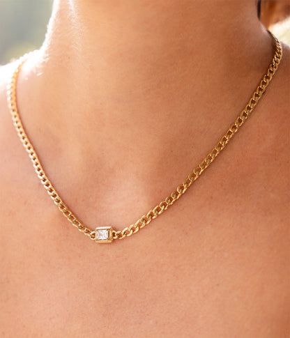 Collier Inara (Acier doré)