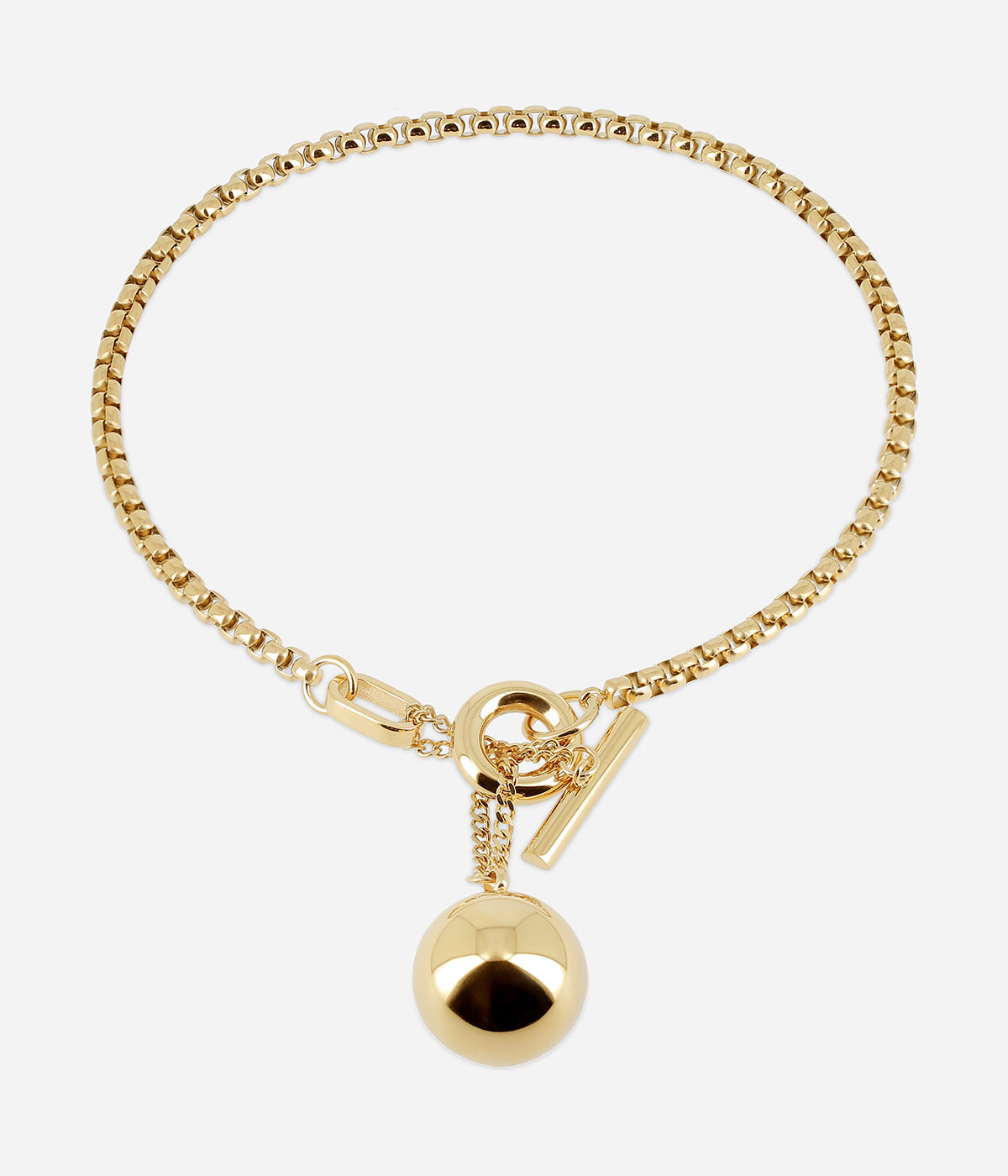 Collier Muse (Acier doré)