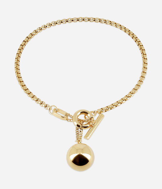 Collier Muse (Acier doré)