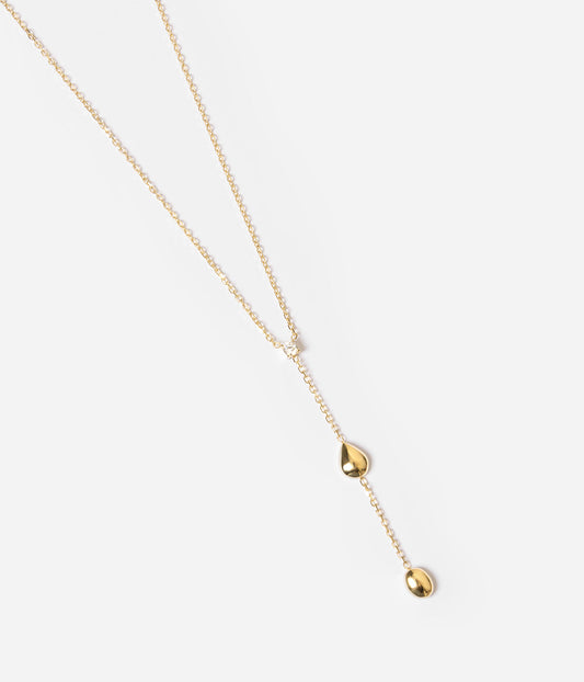 Collier Dilys (Acier doré)