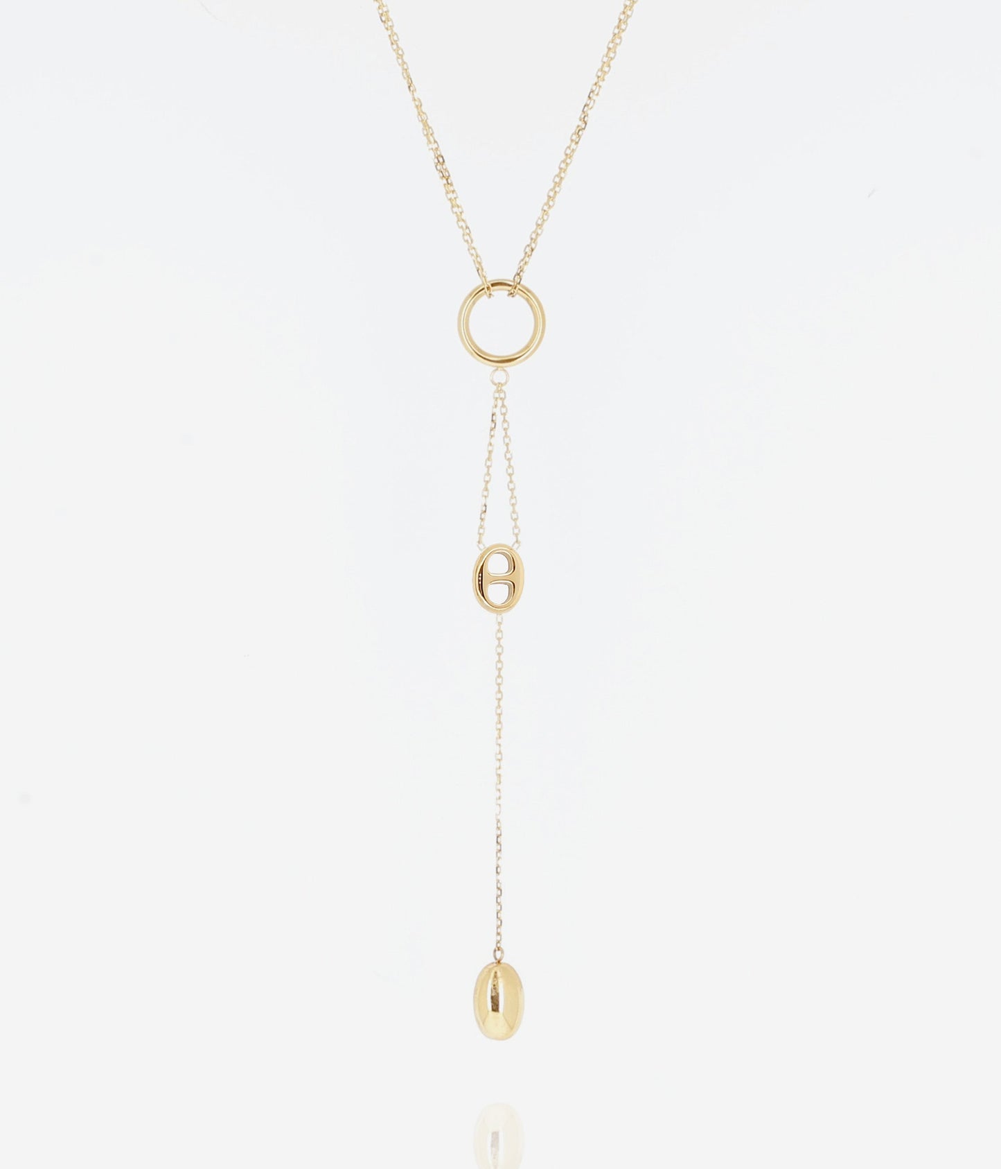 Collier Flunt (Acier doré)