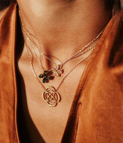 Collier Isaki (Acier doré)