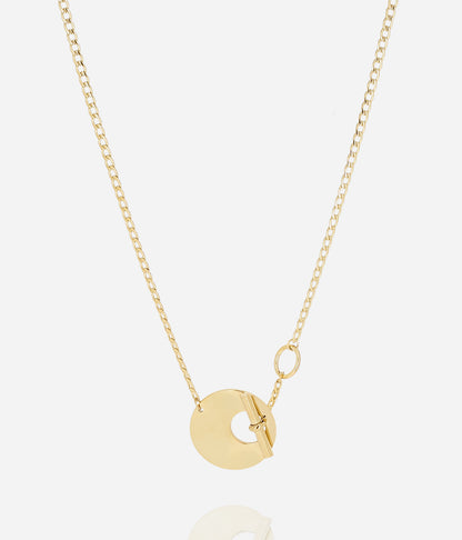 Collier Dinos (Acier doré)