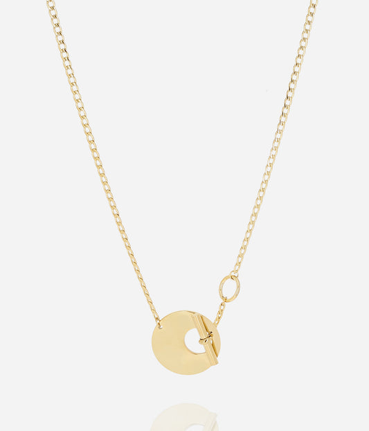 Collier Dinos (Acier doré)