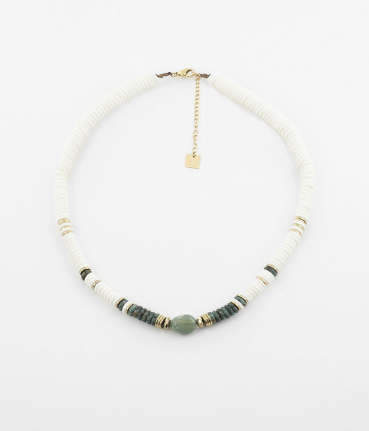 Collier Aritea (Acier doré)