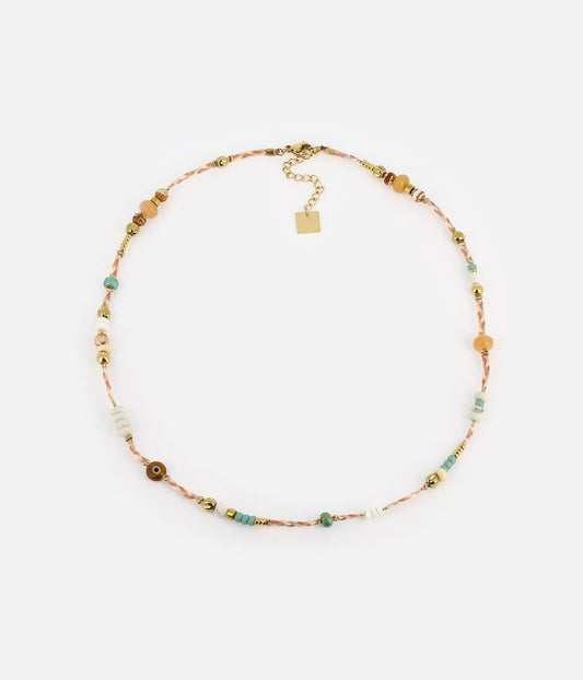 Collier Vedelem (Acier doré)