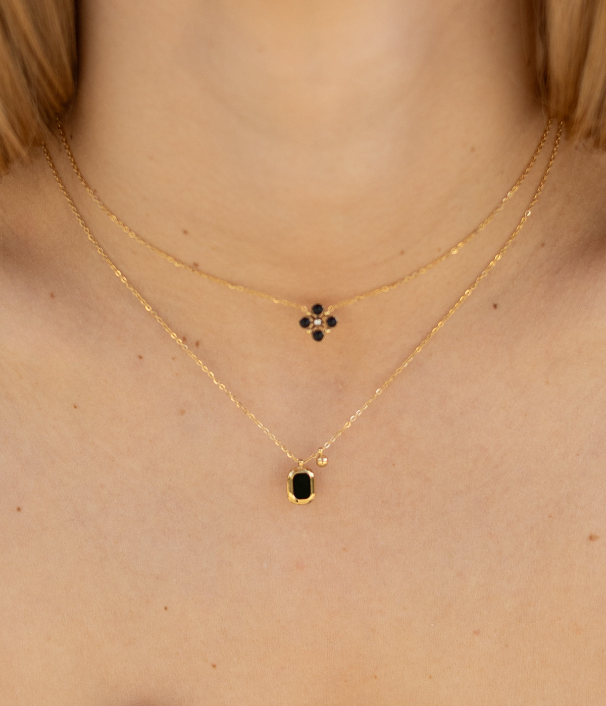 Collier Lilou (Acier doré)
