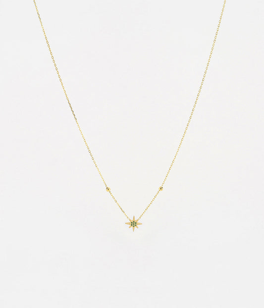 Collier Newton (Acier doré)