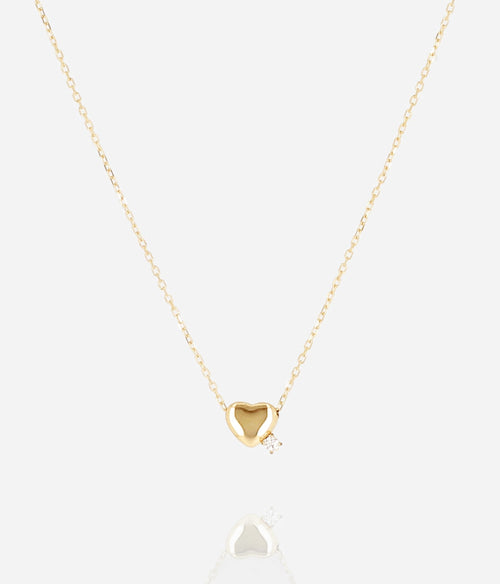 Collier Azur (Acier doré)