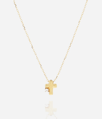 Collier Asmar (Acier doré)