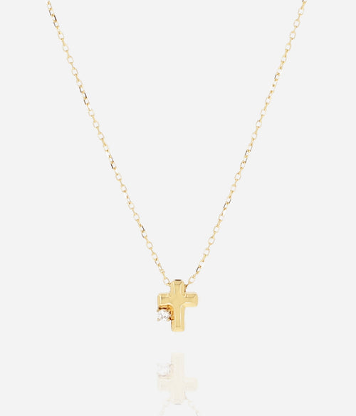 Collier Asmar (Acier doré)