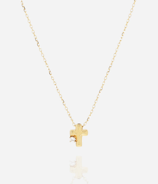 Collier Asmar (Acier doré)