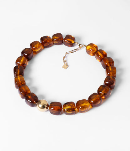 Collier Oedipe (Acier doré)