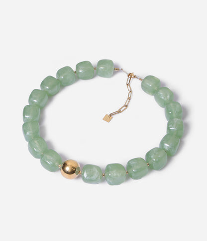 Collier Oedipe (Acier doré)