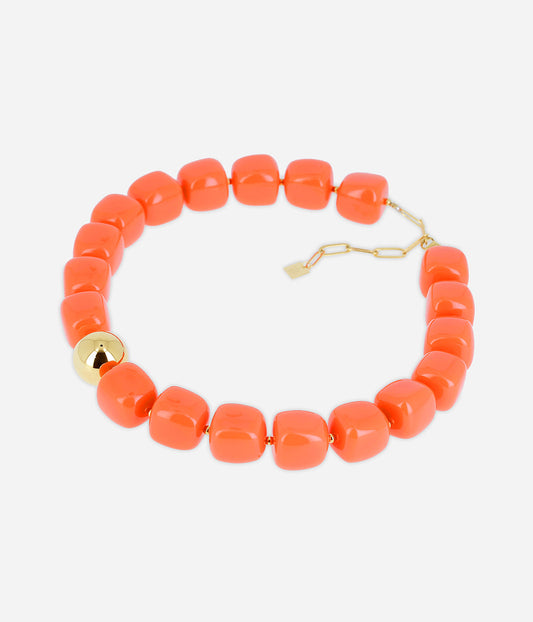 Collier Laïos (Acier doré)