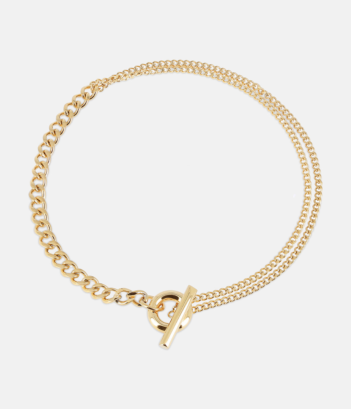 Collier Hevea (Acier doré)