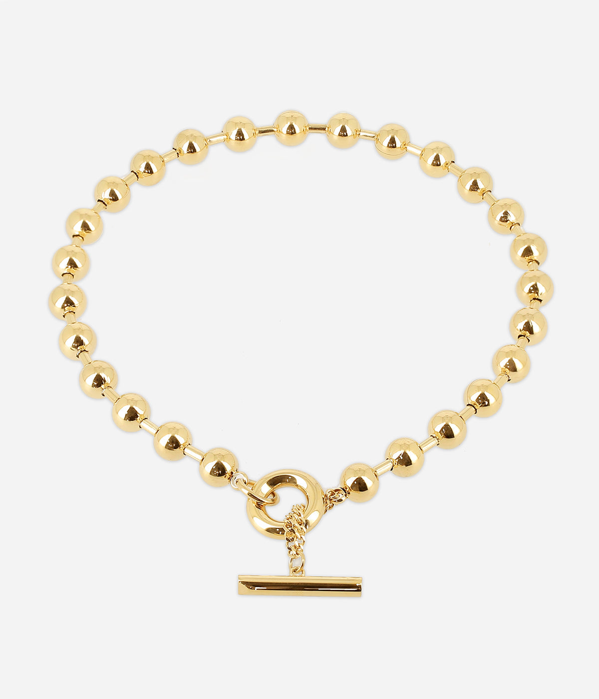 Collier Numa (Acier doré)