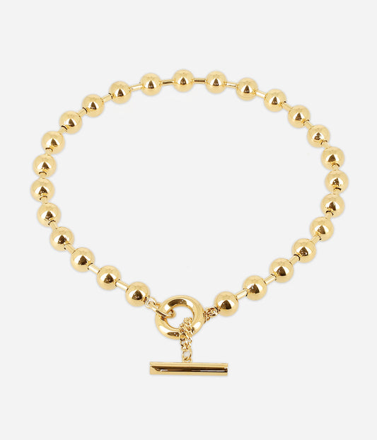 Collier Numa (Acier doré)