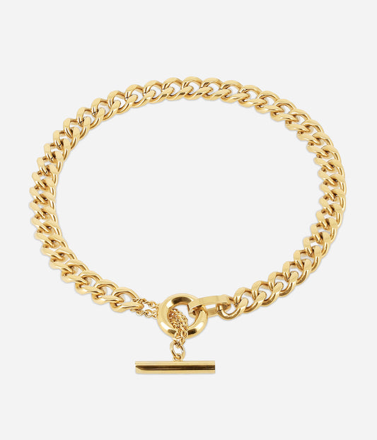 Collier Merez (Acier doré)