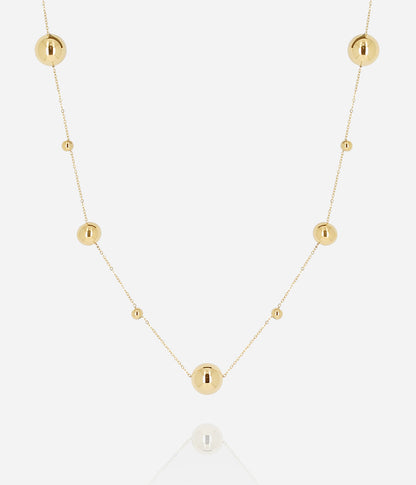 Collier Senia (Acier doré)
