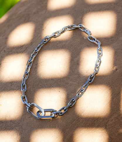 Collier Avenir (Acier doré)