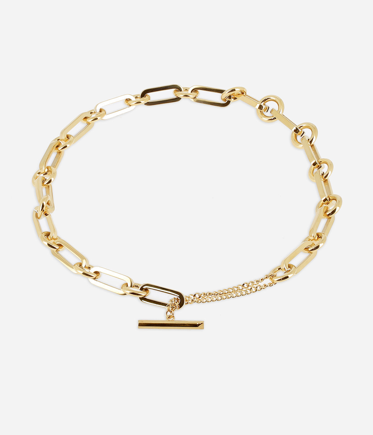 Collier Cyrano (Acier doré)