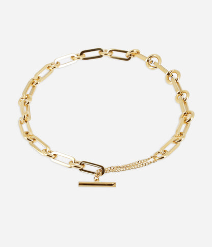 Collier Cyrano (Acier doré)