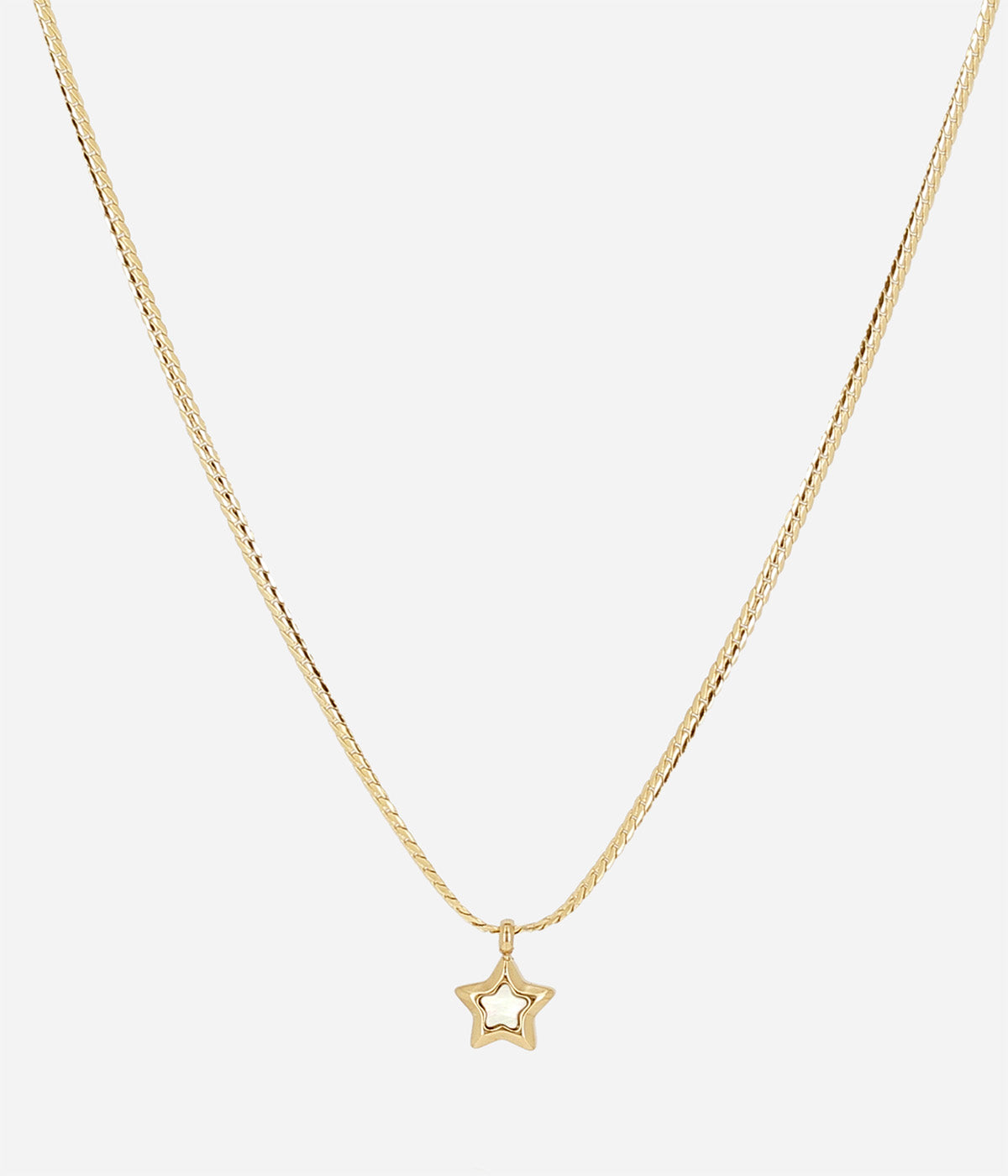 Collier Polaris (Acier doré)