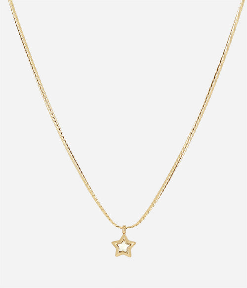 Collier Polaris (Acier doré)