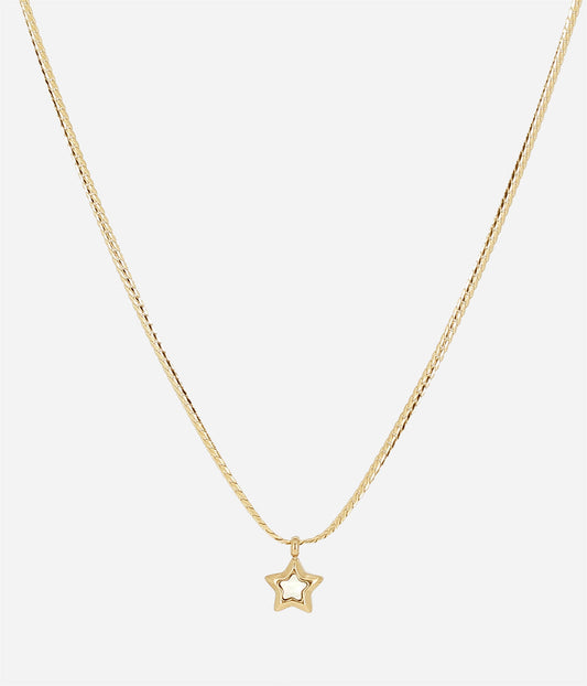 Collier Polaris (Acier doré)
