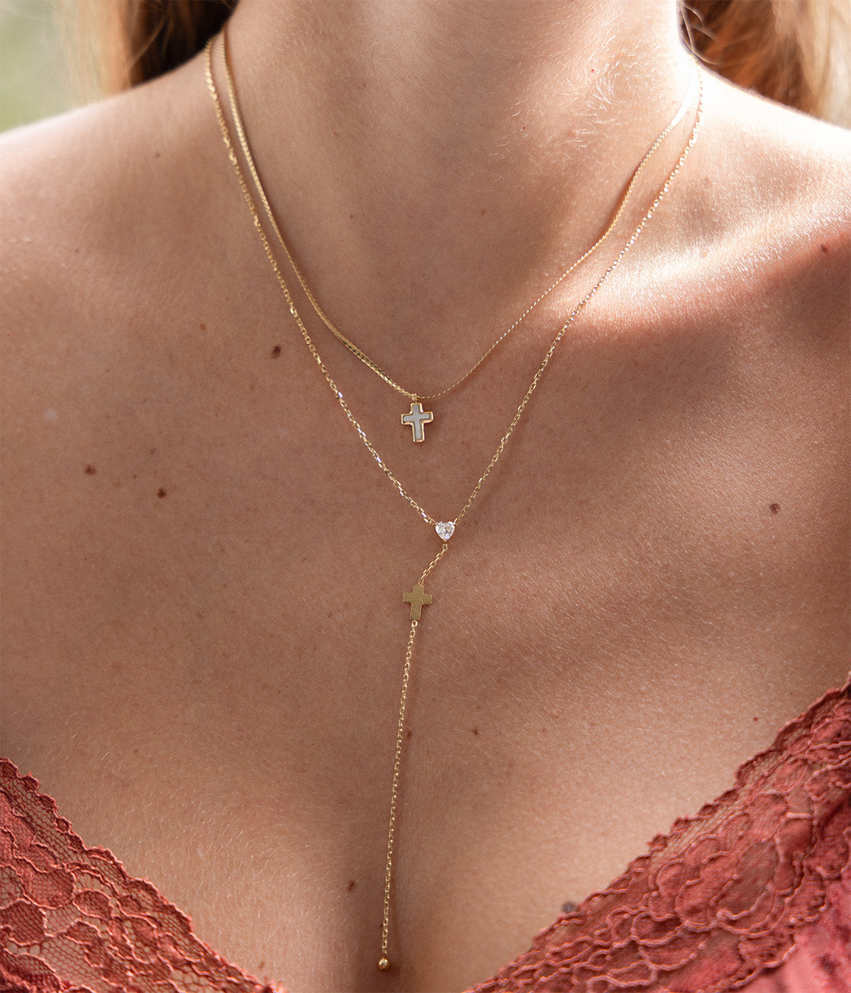 Collier Olyde (Acier doré)