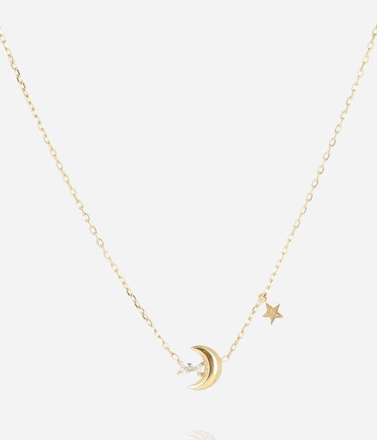 Collier Anoth (Acier doré)